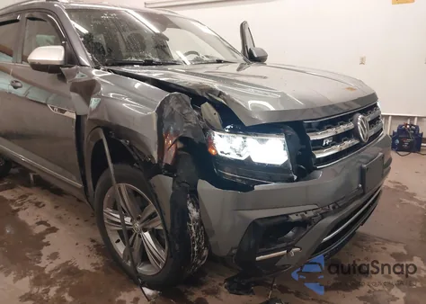2019 Volkswagen Atlas 3.6L V6 Se W/Technology R-Line from USA, damaged, VIN 1V2XR2CA8KC504302